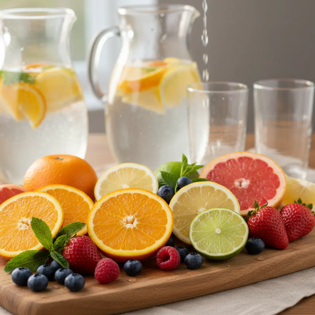 Fresh fruits for infusion